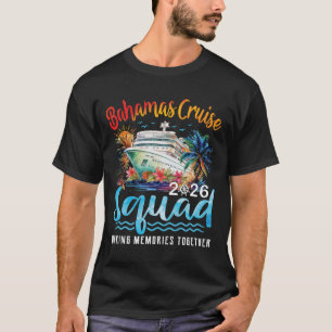 Bahamas Cruise Squad 2026 Familie Groep Matching V T-shirt