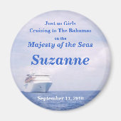 Bahamas Cruise Stateroom Deurmarker Magneet (Voorkant)