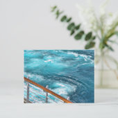 Bahamas Cruise - Turquoise Wake Briefkaart (Staand voorkant)