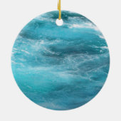 Bahamas Cruise - Turquoise Wake Keramisch Ornament (Achterkant)