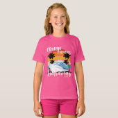 Bahamas Cruise zee 2023 Familie Vriend Groep Reize T-shirt (Voorkant volledig)