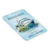 Bahamas Cruiseschip Stateroom Magnet Magneet (Rechterzijde)
