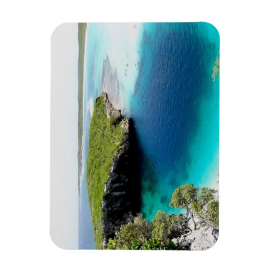 Bahamas Dean's Blue Hole Magneet (Verticaal)
