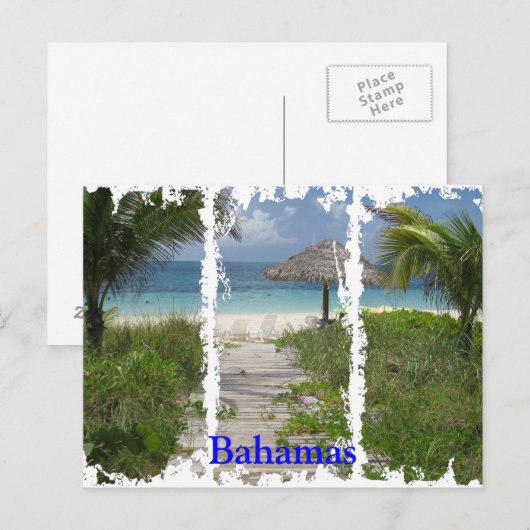 Bahamas Distress 3 Briefkaart (Voorkant / Achterkant)