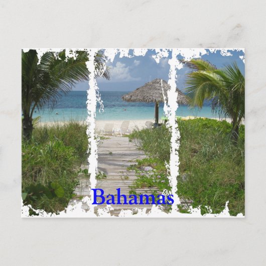 Bahamas Distress 3 Briefkaart (Voorkant)