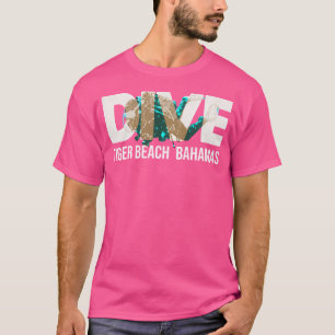 Bahamas Dive Tiger Beach Diver duiken T-shirt