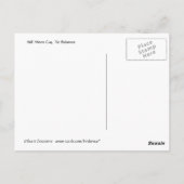 Bahamas Dream Vacation Briefkaart (Achterkant)