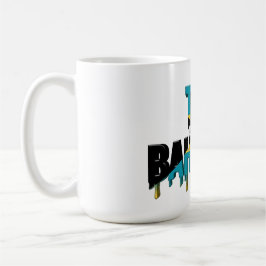 Bahamas Drip Text | Caribisch Vlagontwerp | Fan Koffiemok