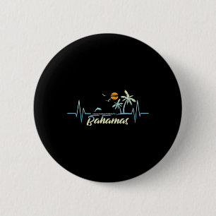 Bahama's Eilanden Souvenir Spring Break Bahama's Ronde Button 5,7 Cm