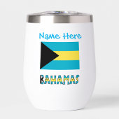 Bahama's en Bahamaanse vlag Blauwe Personalisatie