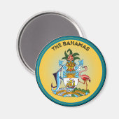 Bahama's Erfgoed Embleem Magneet (Voorkant / Achterkant)