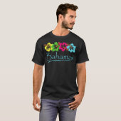 Bahamas Exotic Tropical Beach and Vacation T-shirt (Voorkant volledig)