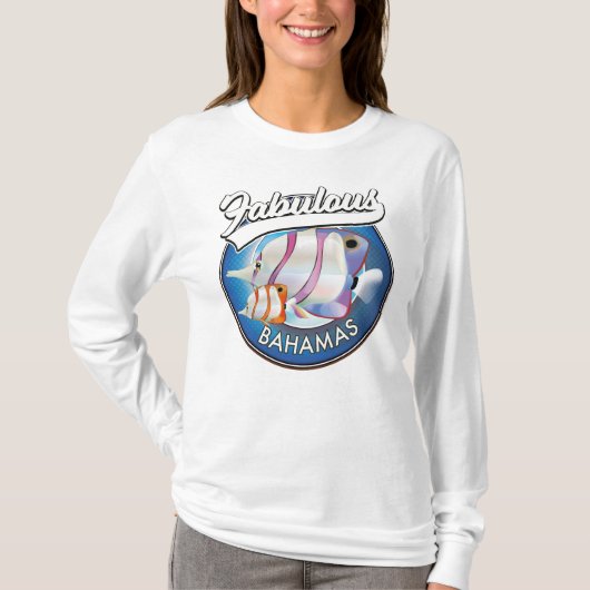Bahamas fabulous logo T-Shirt (Voorkant)
