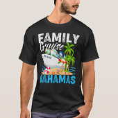 Bahamas Familie Cruise Vakantie Cruise Cruisen T-shirt (Voorkant)