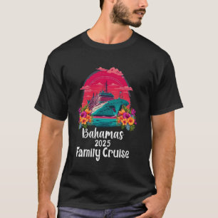 Bahamas Family Cruise 2025 bijpassend schip Tropic T-shirt