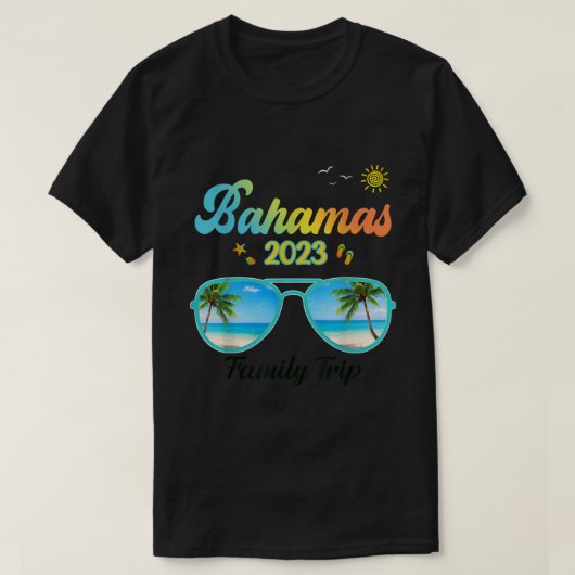 Bahamas Family Trip Matching Group Vacation Cruise T-shirt (Design voorkant)