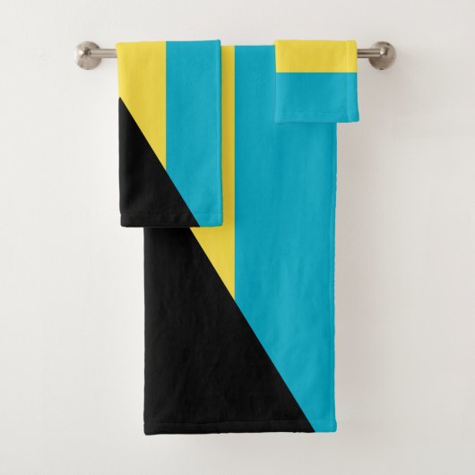 Bahamas Flag Bad Handdoek (Insitu)