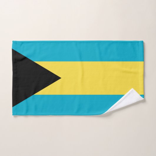 Bahamas Flag Bad Handdoek (Handdoek)