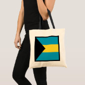 Bahamas Flag Bag Tote Bag (Voorkant (product))