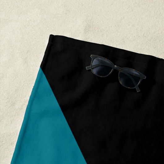 Bahamas flag Beach Towel Strandlaken (In situ)