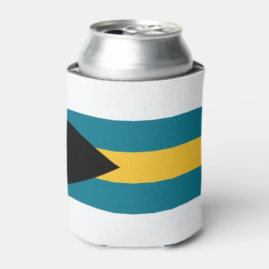 Bahamas Flag Blikjeskoeler (Blikje Voorkant)