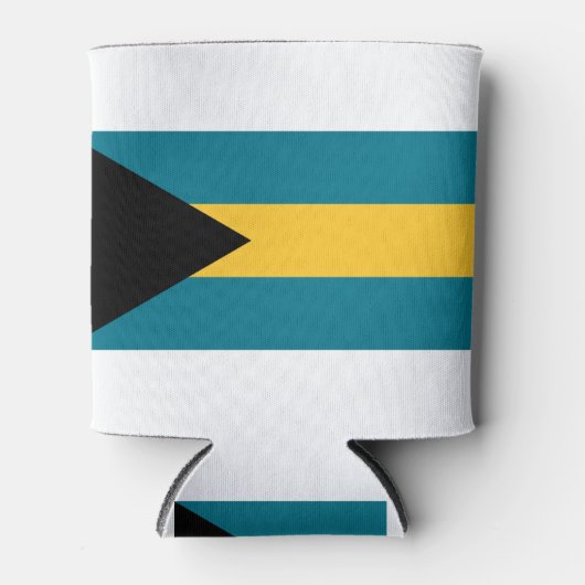 Bahamas Flag Blikjeskoeler (Voorkant)