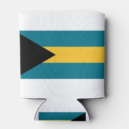 Bahamas Flag Blikjeskoeler (Achterkant)