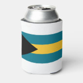 Bahamas Flag Blikjeskoeler (Blikje Achterkant)