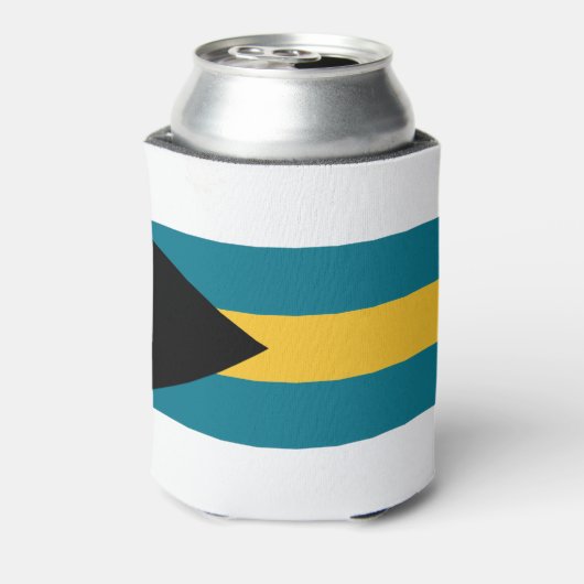 Bahamas Flag Blikjeskoeler (Blikje Achterkant)
