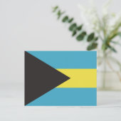 Bahamas Flag Briefkaart (Staand voorkant)