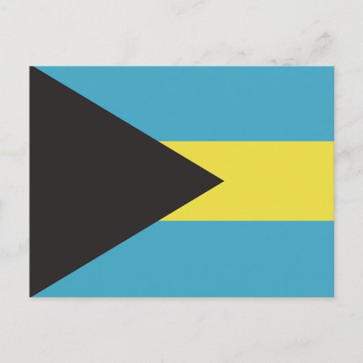 Bahamas Flag Briefkaart (Voorkant)