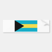 Bahamas Flag Bumpersticker (Voorkant)