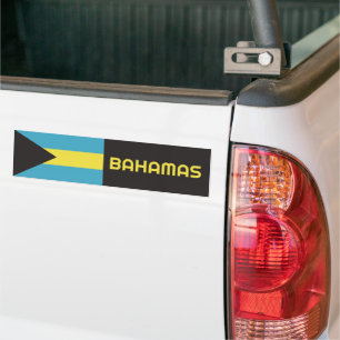 Bahamas Flag Bumpersticker