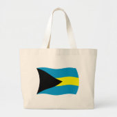 Bahamas Flag Canvas tas (Voorkant)