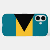 Bahamas Flag Case-Mate iPhone Case (Achterkant (horizontaal))