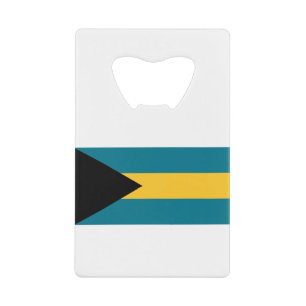 Bahamas Flag Creditkaart Flessenopener