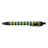 Bahamas Flag Cute Patriotic Zwarte Inkt Pen (Bodem)
