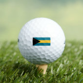 Bahamas Flag Golfballen (Insitu Shirt)