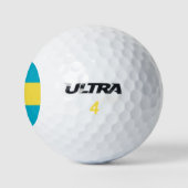 Bahamas Flag Golfballen (Logo)
