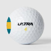 Bahamas Flag Golfballen (Logo)