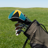 Bahamas Flag Golfheadcover (Insitu)