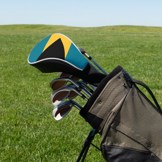 Bahamas Flag Golfheadcover (Insitu)