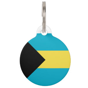 Bahamas Flag Huisdierpenning