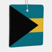 Bahamas Flag Keramisch Ornament (Rechts)