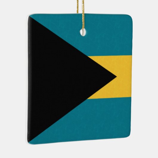 Bahamas Flag Keramisch Ornament (Rechts)