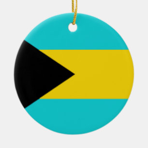 Bahamas Flag Keramisch Ornament