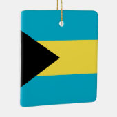 Bahamas Flag Keramisch Ornament (Rechts)