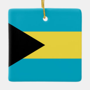 Bahamas Flag Keramisch Ornament