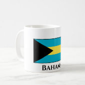 Bahamas Flag Koffiemok (Voorkant links)