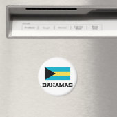 Bahamas Flag Magneet (Insitu (Vaatwasser))
